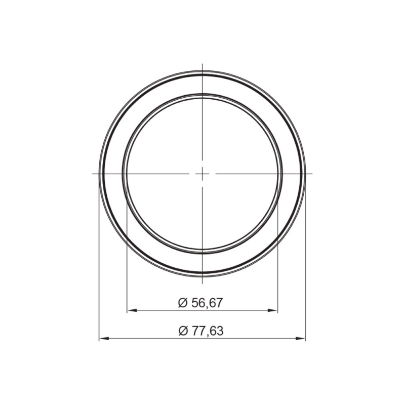 LED Spot Ring Light – Black