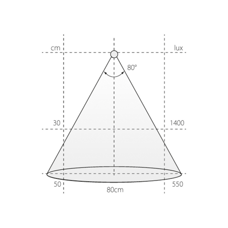 LED-spot Polar SE - Matt black