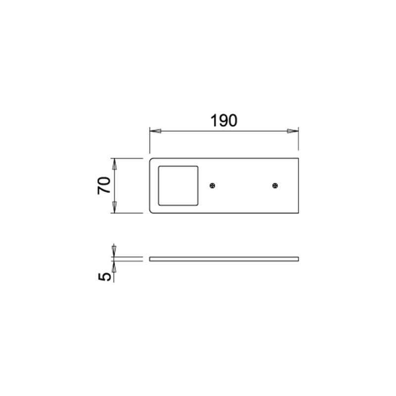 LED-spot Polar SE SDM - Stainless Steel
