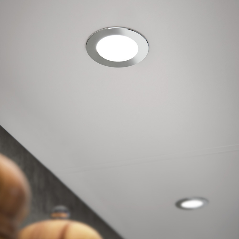 LED-spot Atom D-M - Stainless steel look