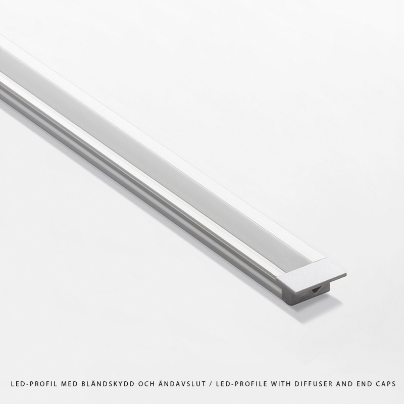 LED-profile 8112 - Aluminium