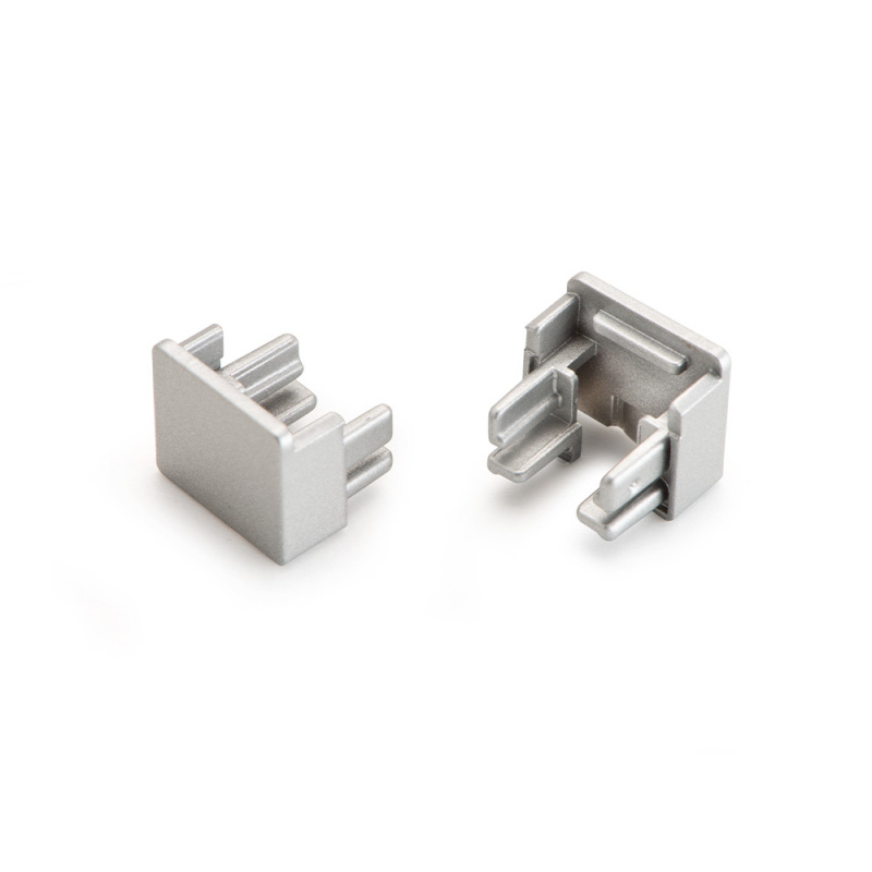 End caps Nexus - Surface mounted - Aluminium - 2-pack