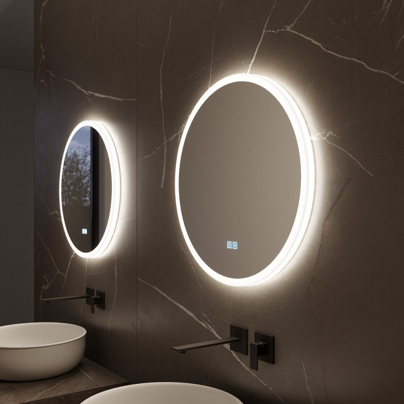 Mirror wall mounted IO D-M 