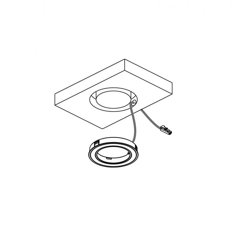 LED-spot Holl D-M - Matt black