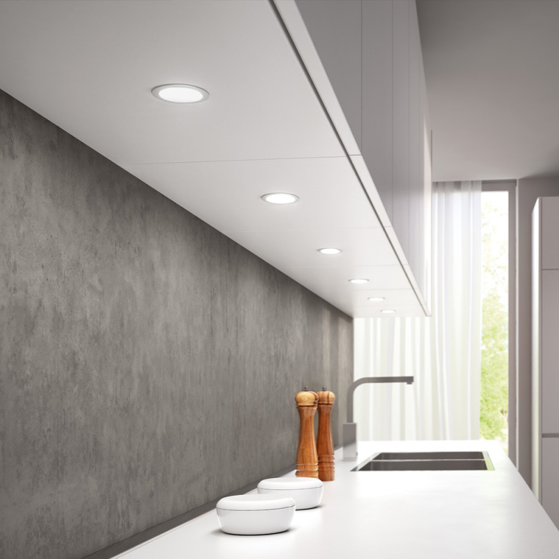 LED-spot Atom - Stainless Steel