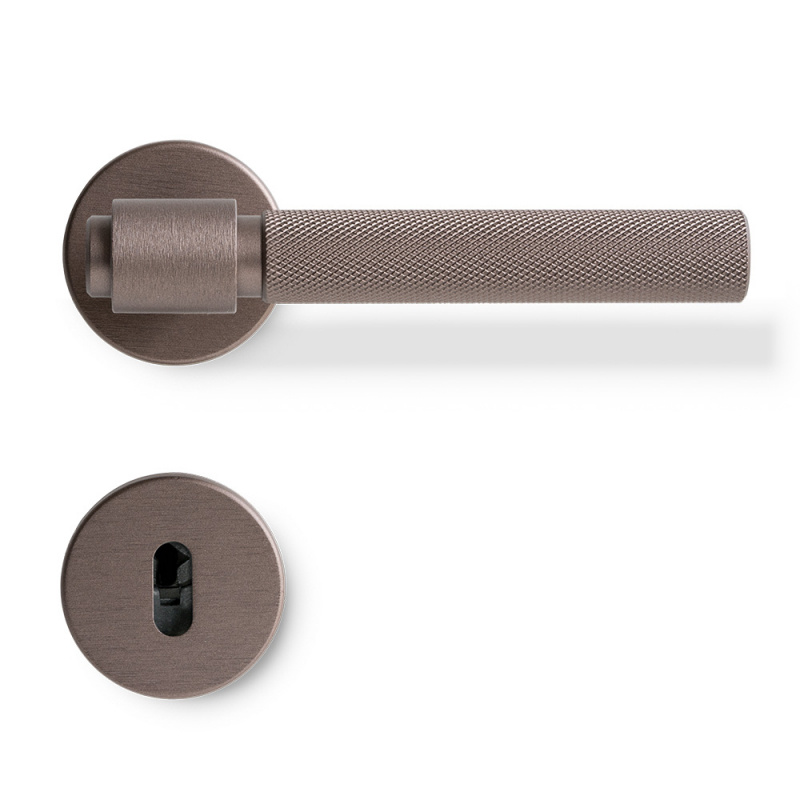 Door handle Helix 200 - Dark bronze