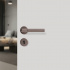 Door handle Helix 200 - Dark bronze Door handle Helix 200 - Dark bronze