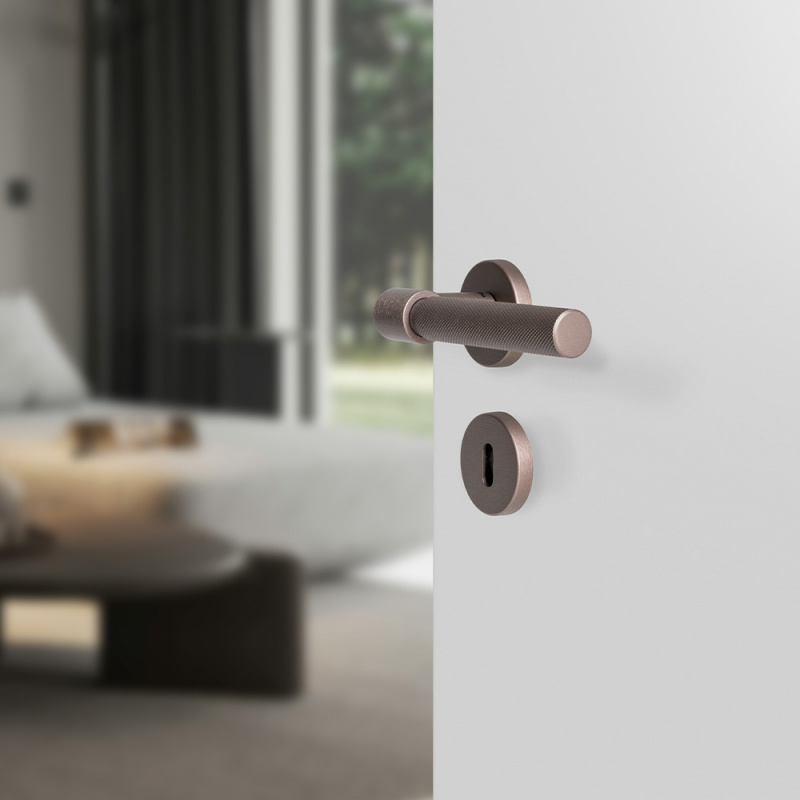 Door handle Helix 200 - Dark bronze