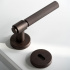 Door handle Helix 200 - Dark bronze Door handle Helix 200 - Dark bronze