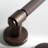Door handle Helix 200 - Dark bronze Door handle Helix 200 - Dark bronze