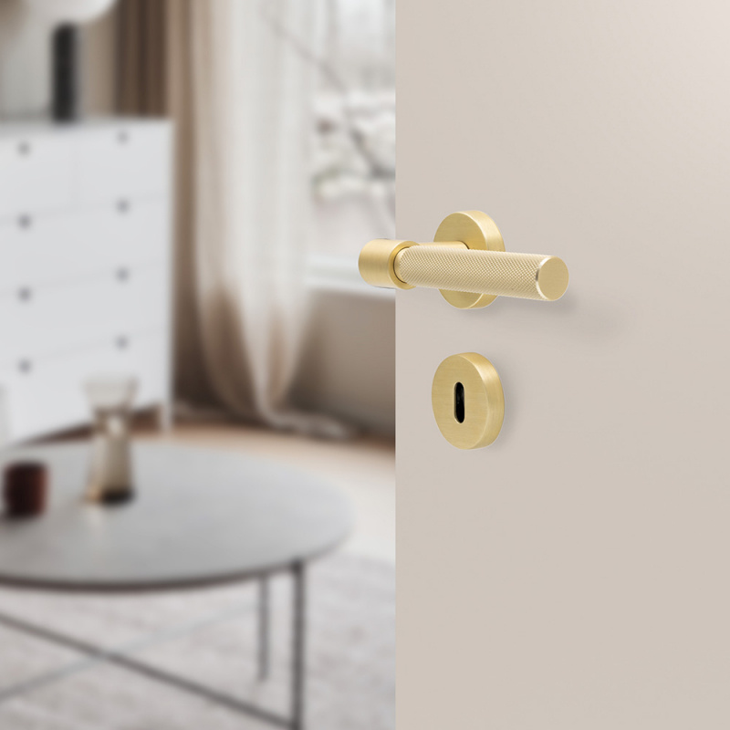 Door handle Helix 200 - Brass
