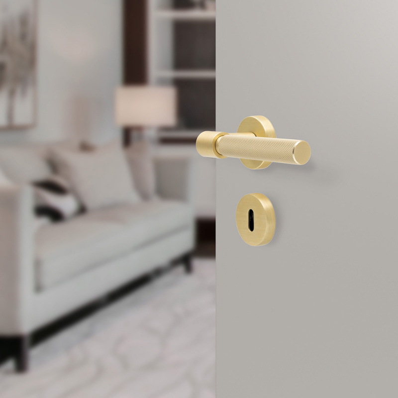 Door handle Helix 200 - Brass