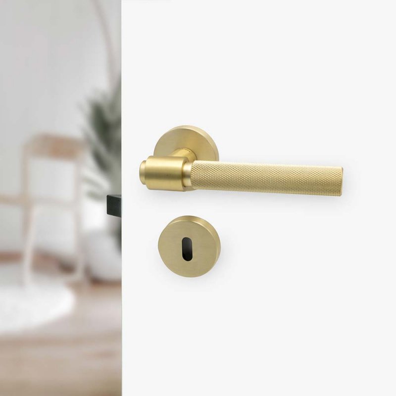 Door handle Helix 200 - Brass