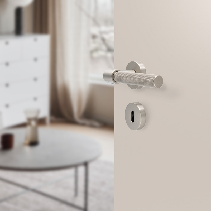 Door handle Helix 200 - Stainless steel look