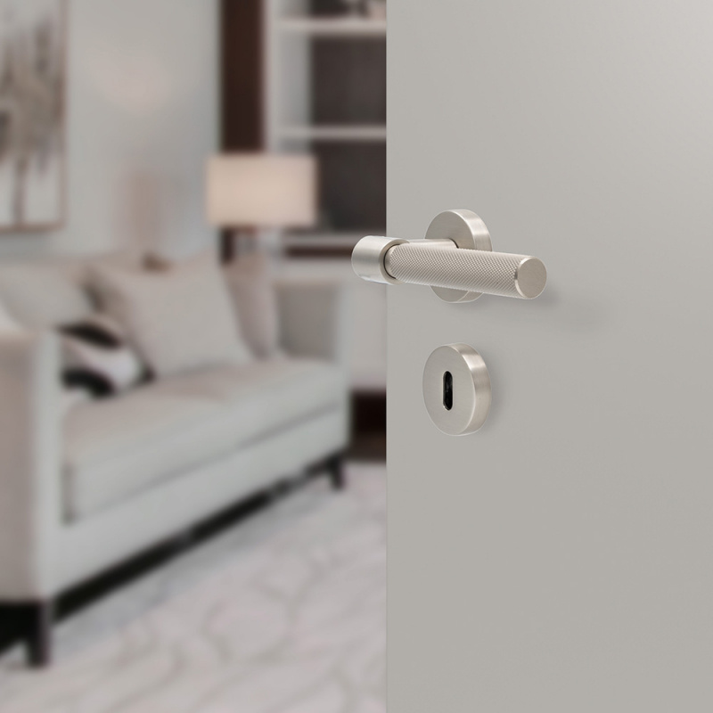 Door handle Helix 200 - Stainless steel look