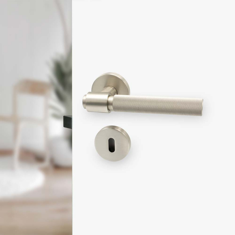 Door handle Helix 200 - Stainless steel look