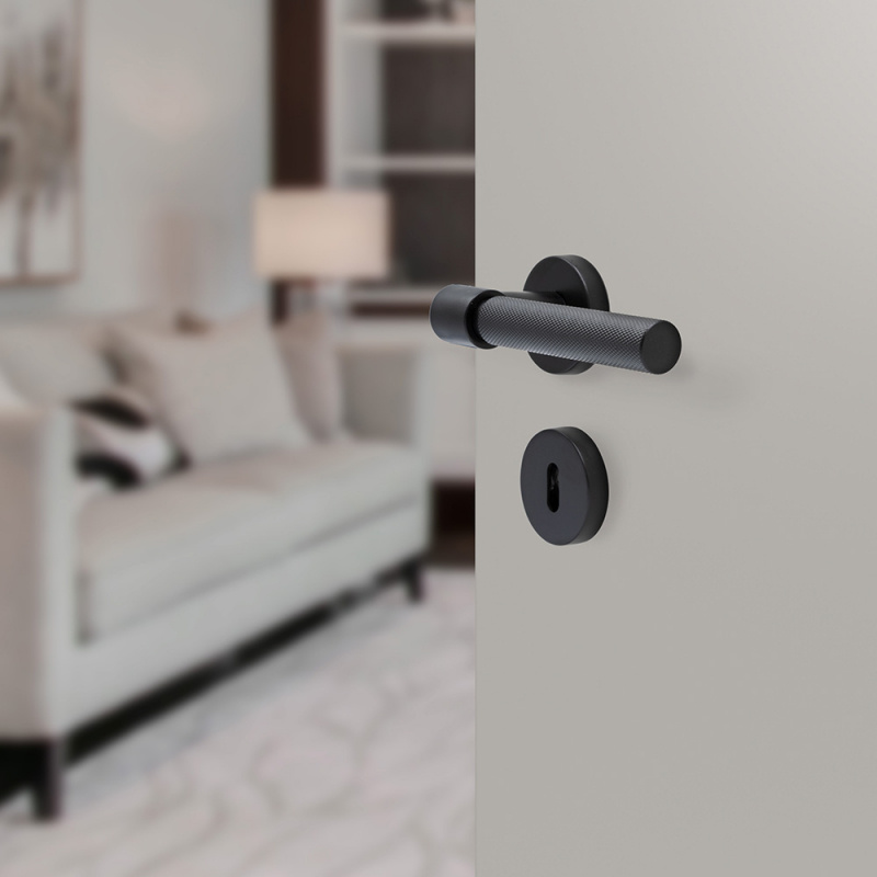 Door handle Helix 200 - Matt Black