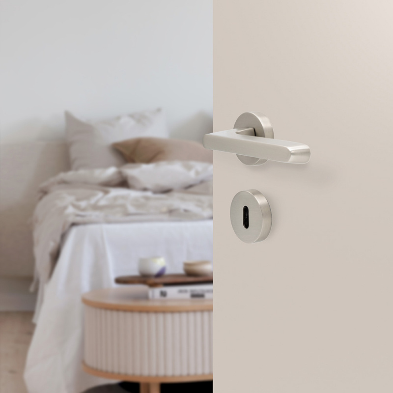 Door handle Tavira - Stainless steel look