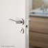Door handle Tavira - Stainless steel look Door handle Tavira - Stainless steel look