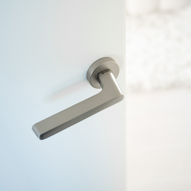 Door handle Tavira - Stainless steel look