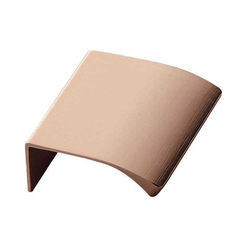 Profile handle Edge Straight - Brushed copper