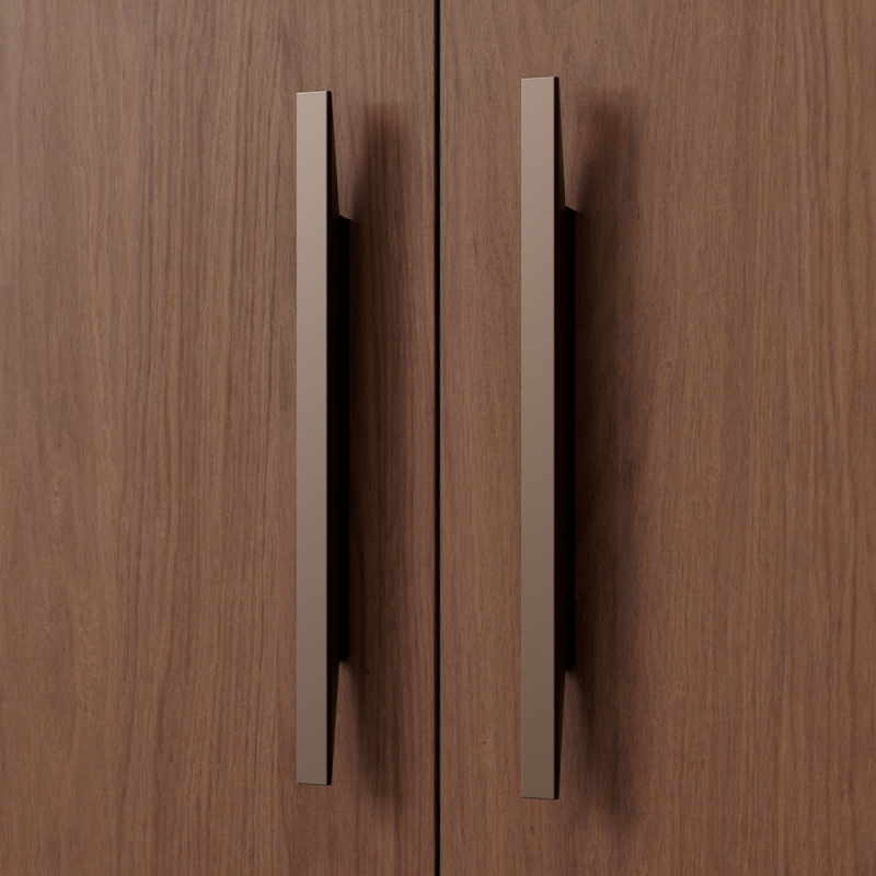 Handle Facet - Matt bronze