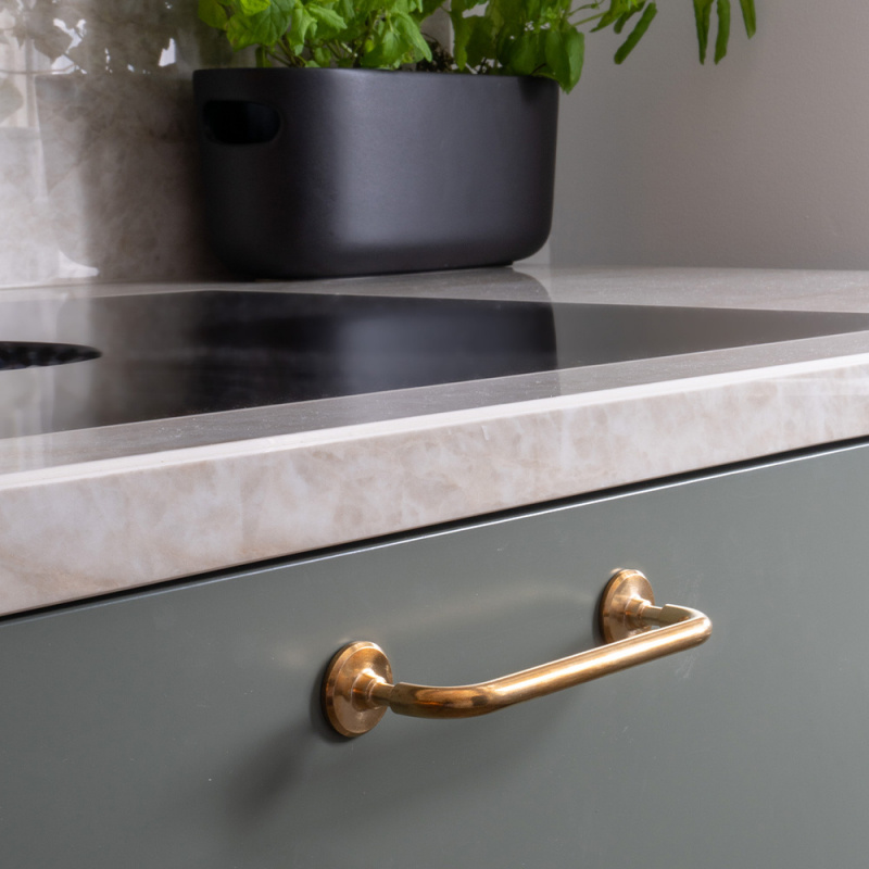 Handle Jubilee - Untreated Brass