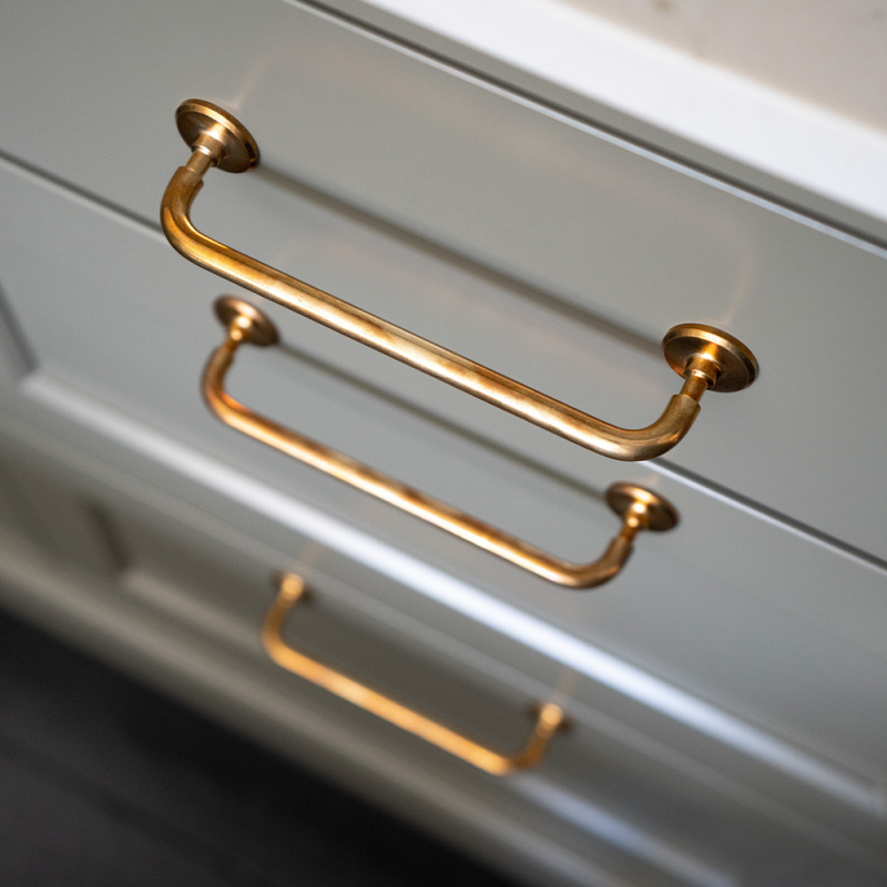 Handle Jubilee - Untreated Brass