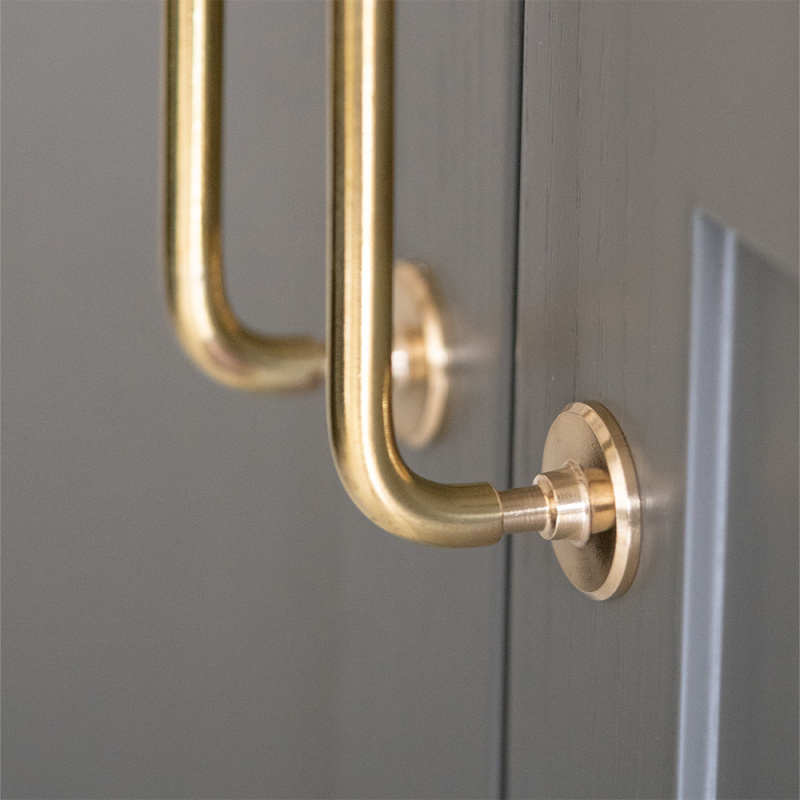 Handle Jubilee - Untreated Brass
