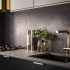 Handle Lip brass at Ingrosso's home. Photo: Kitchens.se