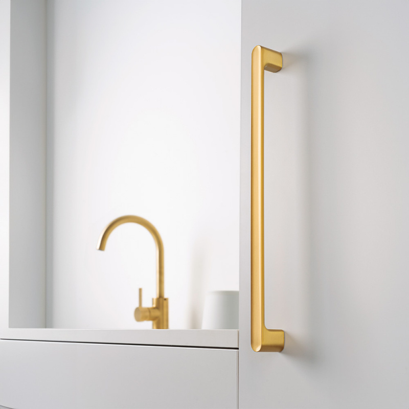 Handle Luv - Brushed brass