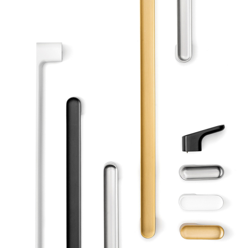 Handle Luv - Stainless steel look