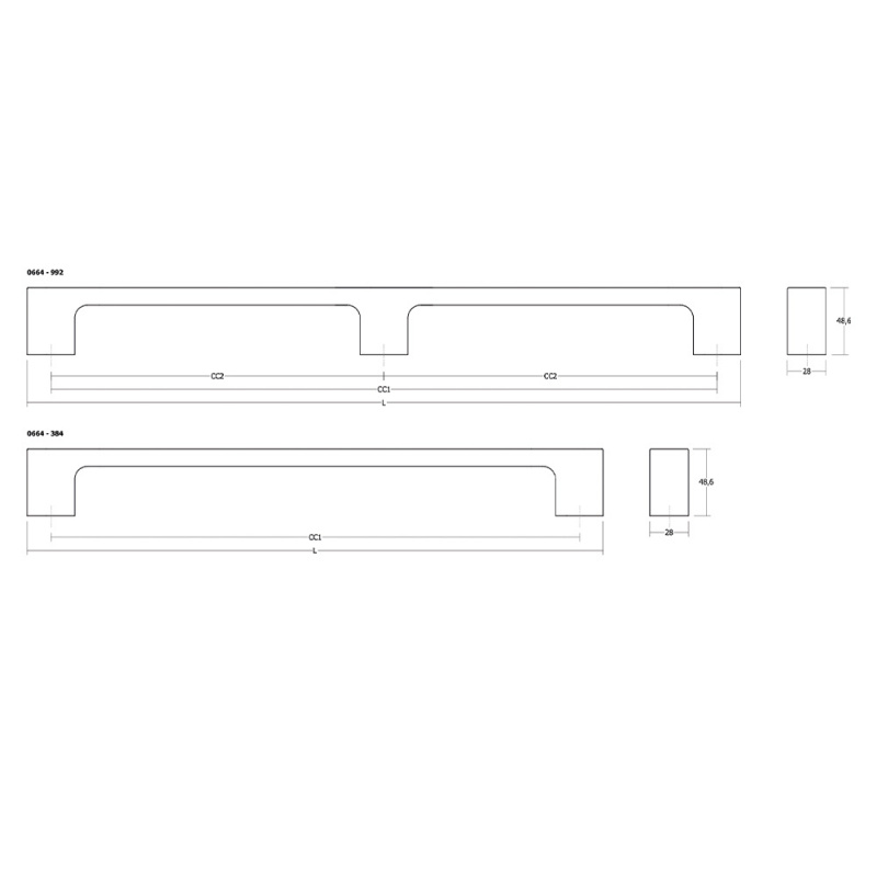 Handle Luv Wood - Oak