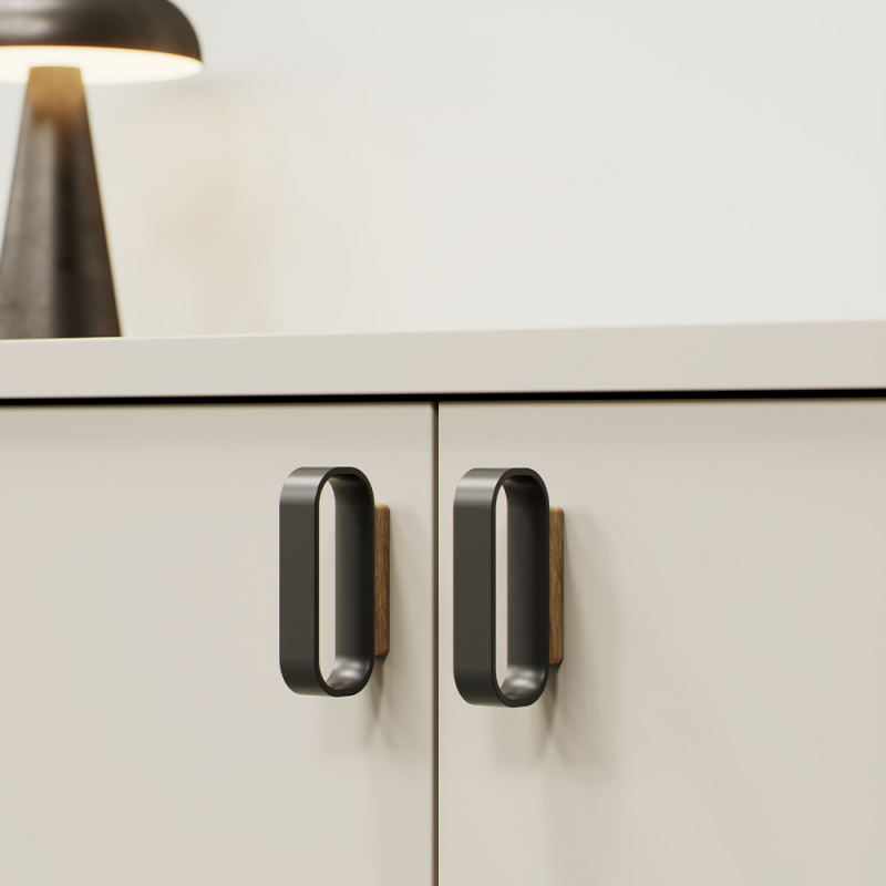 Handle Race - Oak/matt black