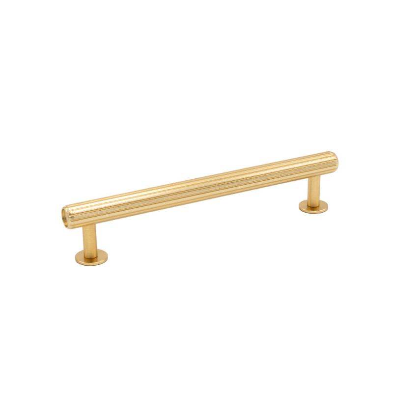 Handle Rille - Brushed brass