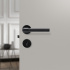 Door handle Helix 200 Plain - Black