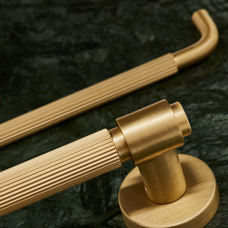 Handle Helix Stripe - Brass