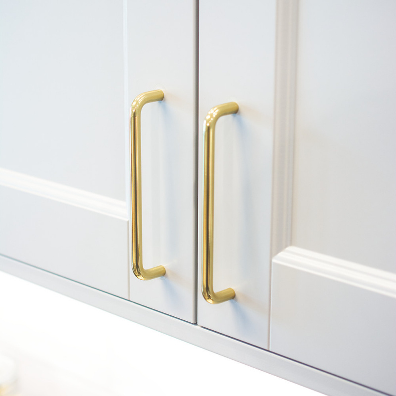 Handle Bolmen - Polished Untreated Brass