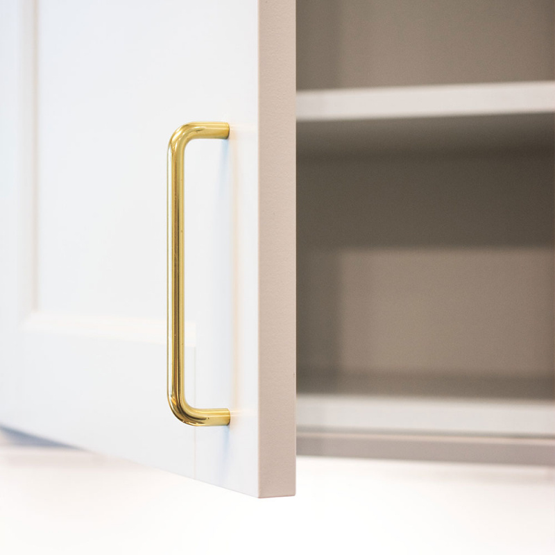 Handle Bolmen - Polished Untreated Brass