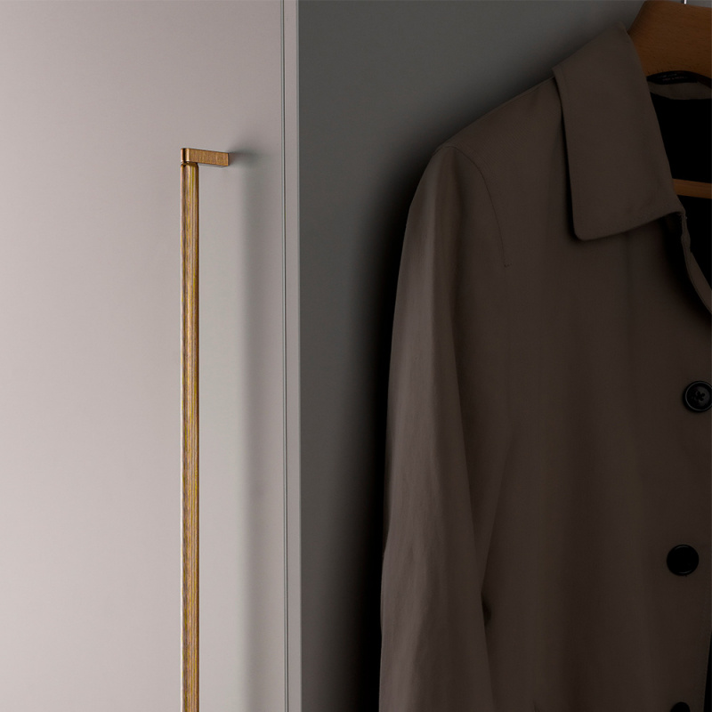 Handle Brooklyn - Dark brushed brass