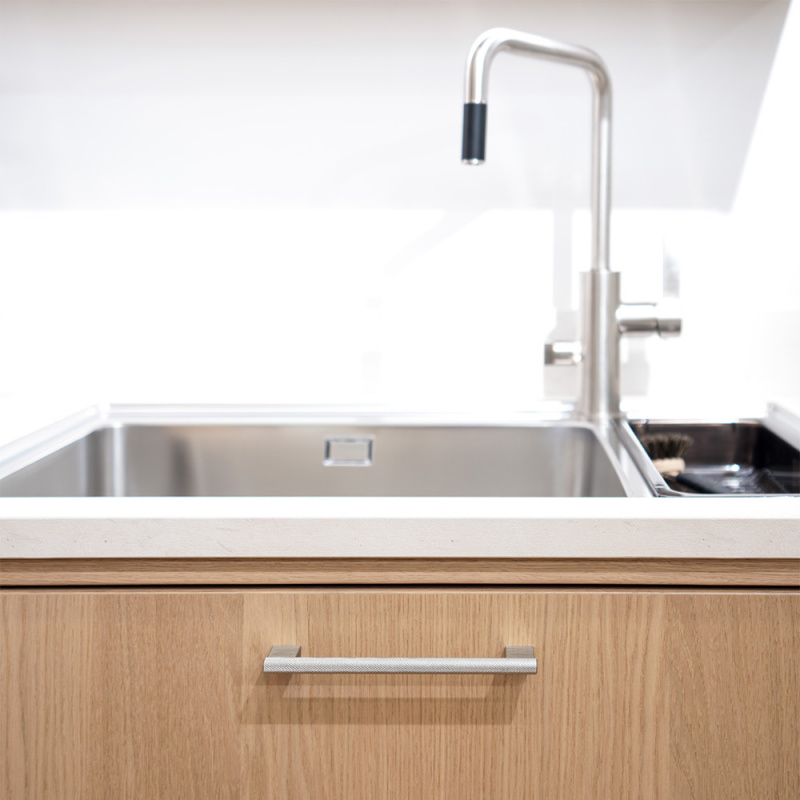 Handle Graf Mini - Stainless steel look