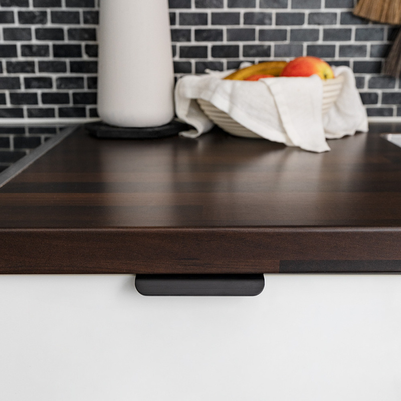 Profile handle Roundy - Brushed black