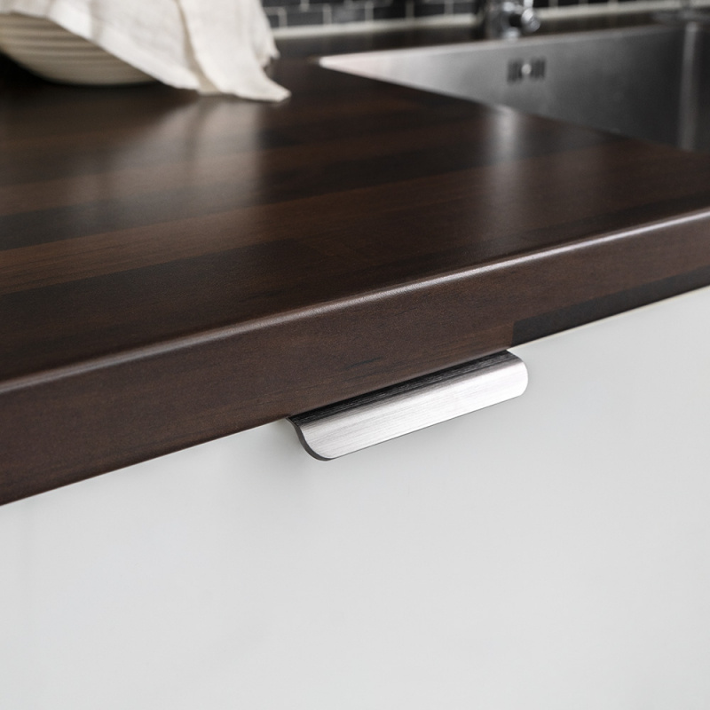 Profile handle Roundy - Stainless steel look