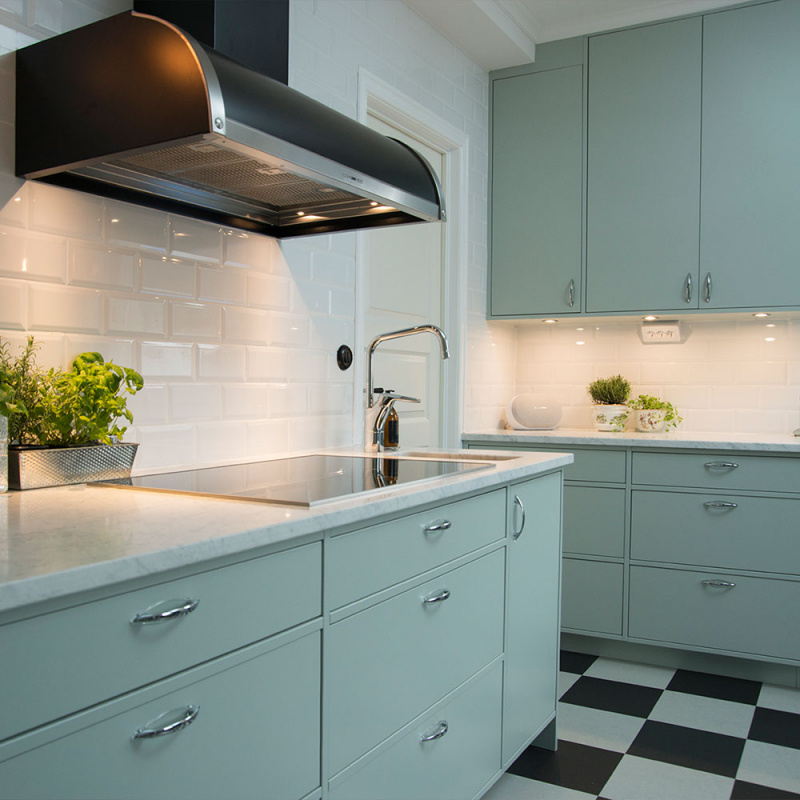 Handle Stil 555 in a beautiful kitchen from Forma Kök