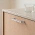 Handle Vibe Soft - Stainless steel look Handle Vibe Soft - Stainless steel look