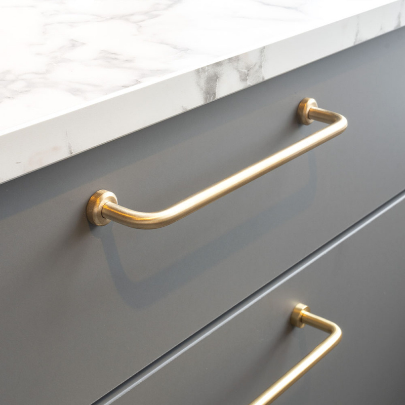 Handle Viva - Brushed brass