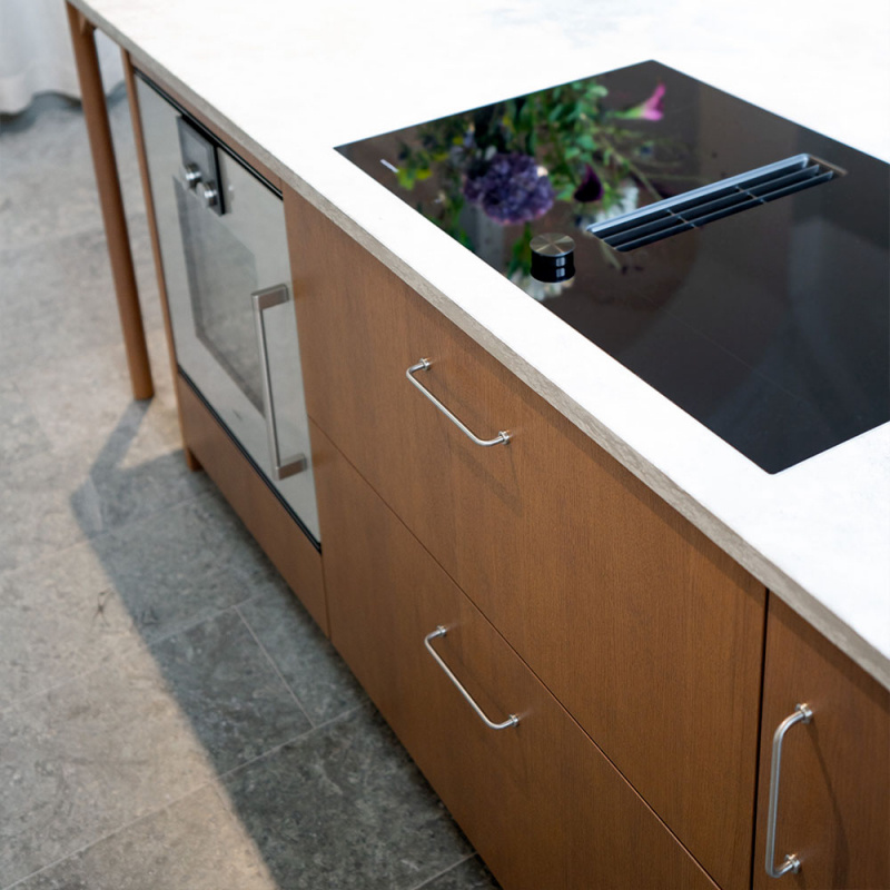 Handle Viva - Brushed stainless steel