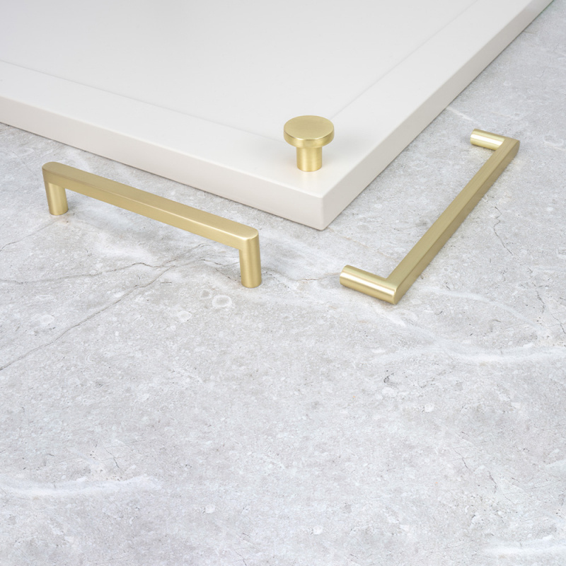 Handle Inez - Brushed brass