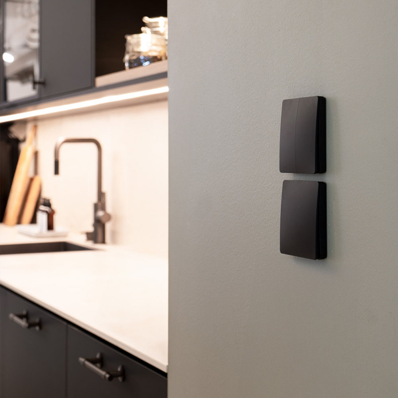 Wireless switch/dimmer Kiny - Black