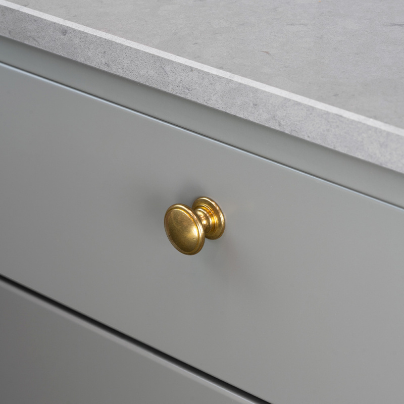Knob 24466 - Untreated Brass